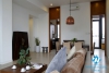 Japanese-style two bedroom apartment for rent in Truong Han Sieu Hoan Kiem